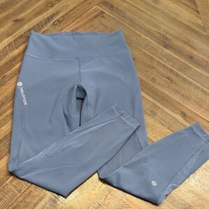 Peloton Lululemon Blue/Gray Workout Leggings